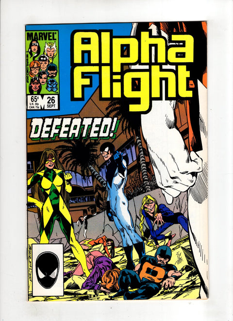 Alpha Flight, Vol. 1 #26 (1985) Buy & Sell Comics Online Comic Shop Toronto Canada
