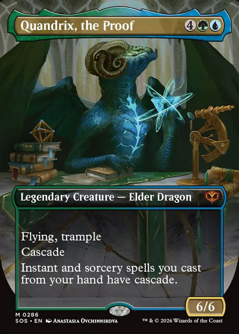 Quandrix, the Proof (Foil)