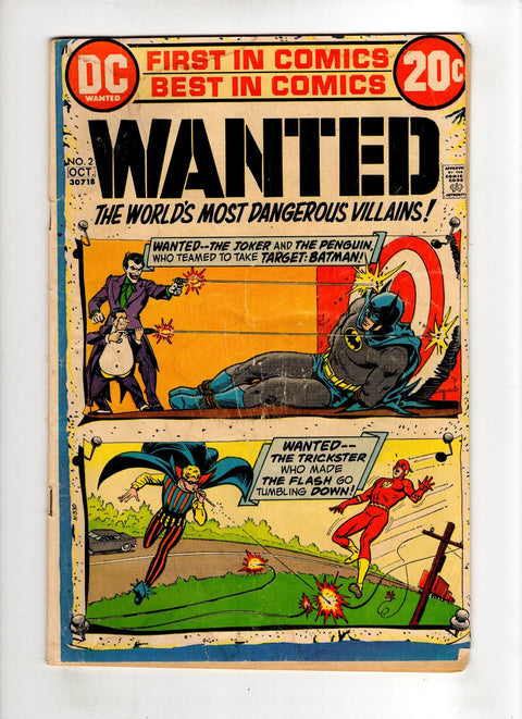 Wanted, The World's Most Dangerous Villains #2 (1972) Reprint Reprint Buy & Sell Comics Online Comic Shop Toronto Canada