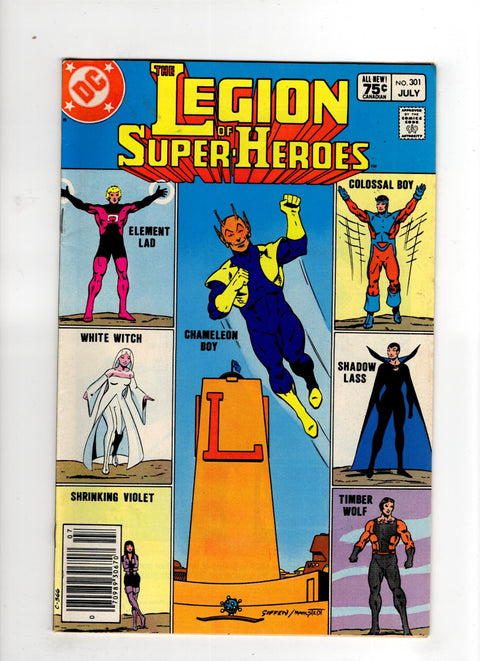 Legion of Super-Heroes, Vol. 2 #301 (1983) Canadian Price Variant Canadian Price Variant Buy & Sell Comics Online Comic Shop Toronto Canada