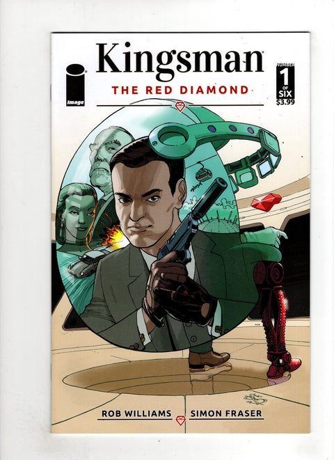 Kingsman: The Red Diamond #1 (Cvr E) (2017) Variant Simon Fraser E Variant Simon Fraser Buy & Sell Comics Online Comic Shop Toronto Canada