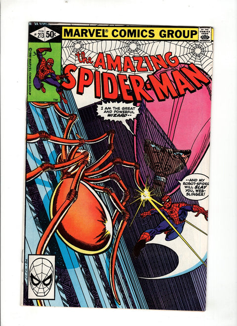 The Amazing Spider-Man, Vol. 1 #213 (1980) Buy & Sell Comics Online Comic Shop Toronto Canada