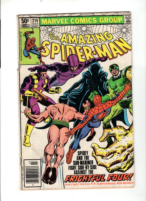 The Amazing Spider-Man, Vol. 1 #214 (1981) Buy & Sell Comics Online Comic Shop Toronto Canada