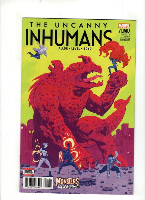 The Uncanny Inhumans #1.MU (Cvr A) (2017) Michael Walsh A Michael Walsh Buy & Sell Comics Online Comic Shop Toronto Canada