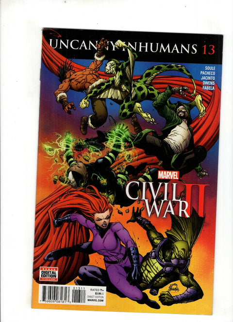 The Uncanny Inhumans #13 (Cvr A) (2016) Ryan Stegman A Ryan Stegman Buy & Sell Comics Online Comic Shop Toronto Canada
