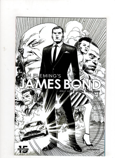 James Bond, Vol. 3 #1 (Cvr B) (2019) 10 Copy Cheung B&w Incentive B 10 Copy Cheung B&w Incentive Buy & Sell Comics Online Comic Shop Toronto Canada