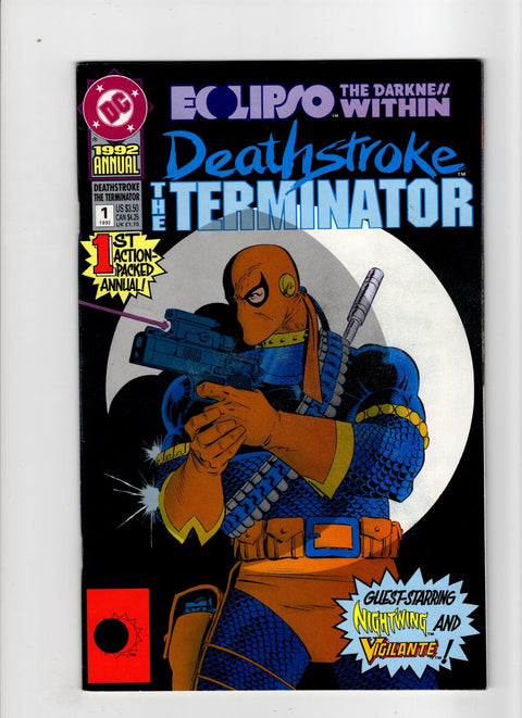Deathstroke, The Terminator Annual #1 (1992) Buy & Sell Comics Online Comic Shop Toronto Canada