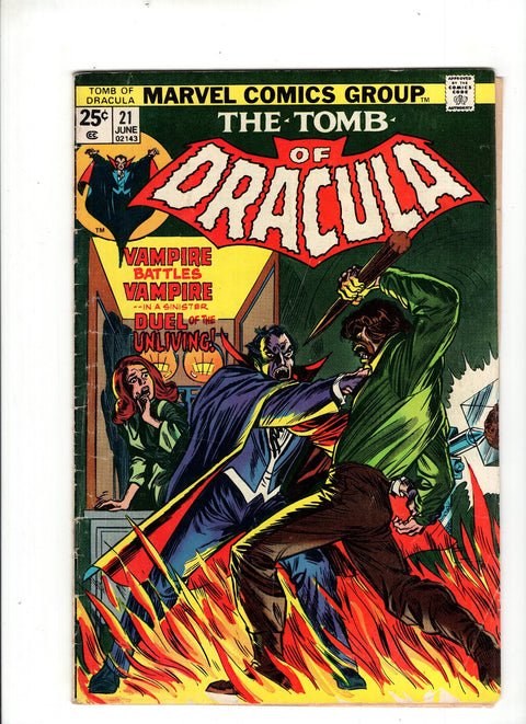 Tomb of Dracula, Vol. 1 #21 (1974) Buy & Sell Comics Online Comic Shop Toronto Canada