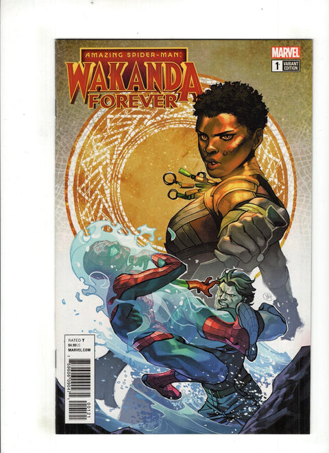Wakanda Forever: Amazing Spider-Man #1 (Cvr B) (2018) Yasmine Putri Connecting Variant B Yasmine Putri Connecting Variant Buy & Sell Comics Online Comic Shop Toronto Canada