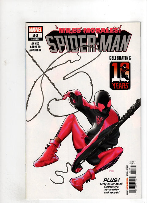 Miles Morales: Spider-Man, Vol. 1 #30 (Cvr A) (2021) 1st mention of Zip Zephyr A Taurin Clarke Buy & Sell Comics Online Comic Shop Toronto Canada