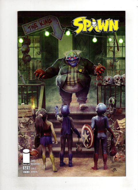 Spawn #323 (Cvr C) (2021) Bjorn Barends Clown Variant C Bjorn Barends Clown Variant Buy & Sell Comics Online Comic Shop Toronto Canada