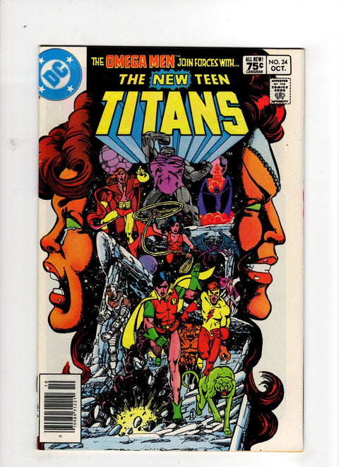 The New Teen Titans, Vol. 1 #24 (1982) Canadian Price Variant Canadian Price Variant Buy & Sell Comics Online Comic Shop Toronto Canada