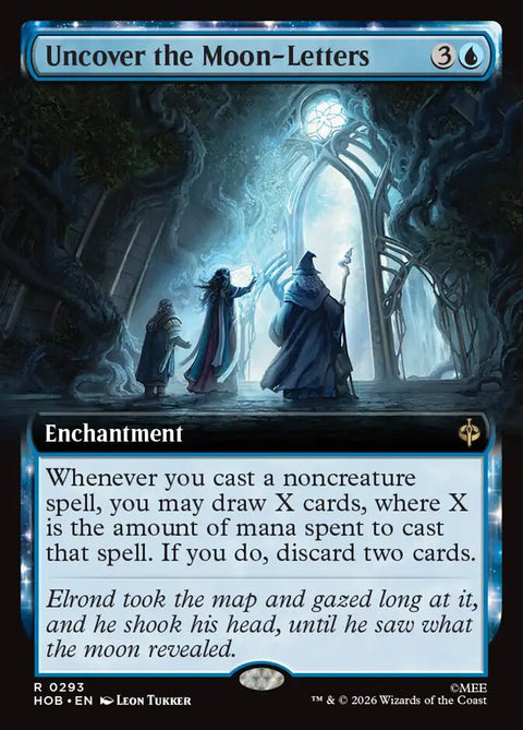Uncover the Moon-Letters (Foil)