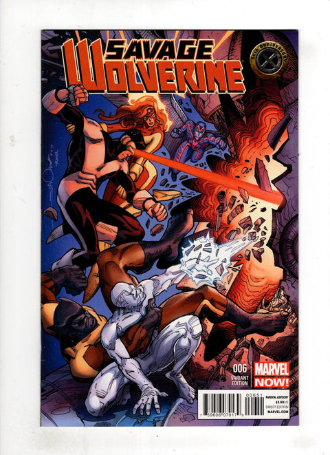 Savage Wolverine, Vol. 1 #6 (Cvr E) (2013) Simonson 50th Anniversary Variant E Simonson 50th Anniversary Variant Buy & Sell Comics Online Comic Shop Toronto Canada