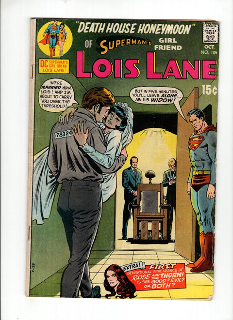 Superman's Girl Friend Lois Lane #105 (1970) 1st Rose & Thorn 1st Rose & Thorn Buy & Sell Comics Online Comic Shop Toronto Canada