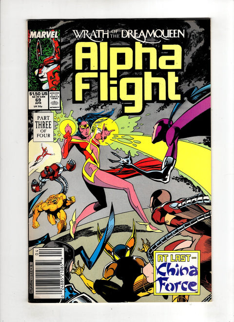Alpha Flight, Vol. 1 #69 (1988) Buy & Sell Comics Online Comic Shop Toronto Canada