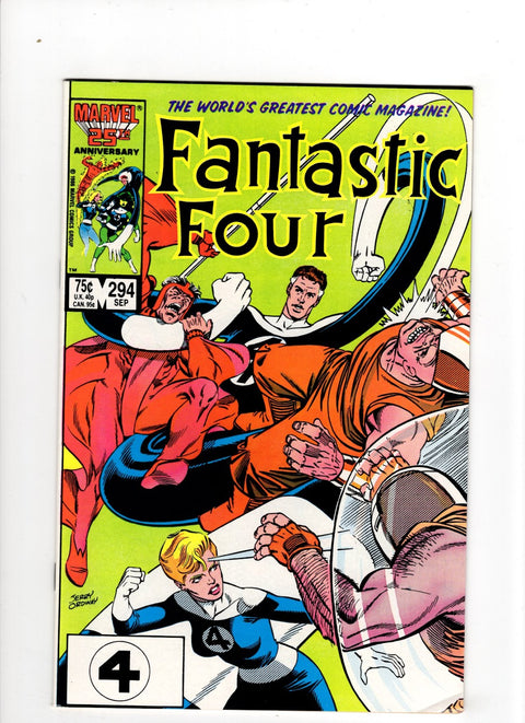 Fantastic Four, Vol. 1 #294 (1986) Buy & Sell Comics Online Comic Shop Toronto Canada