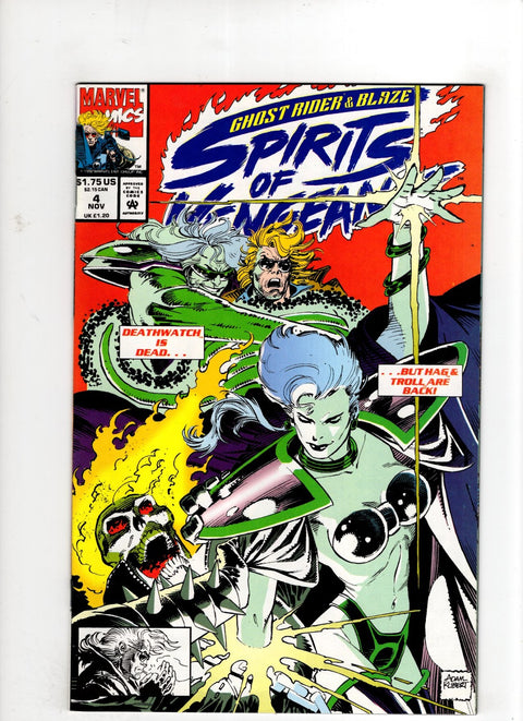 Ghost Rider / Blaze: Spirits of Vengeance #4 (1992) Buy & Sell Comics Online Comic Shop Toronto Canada