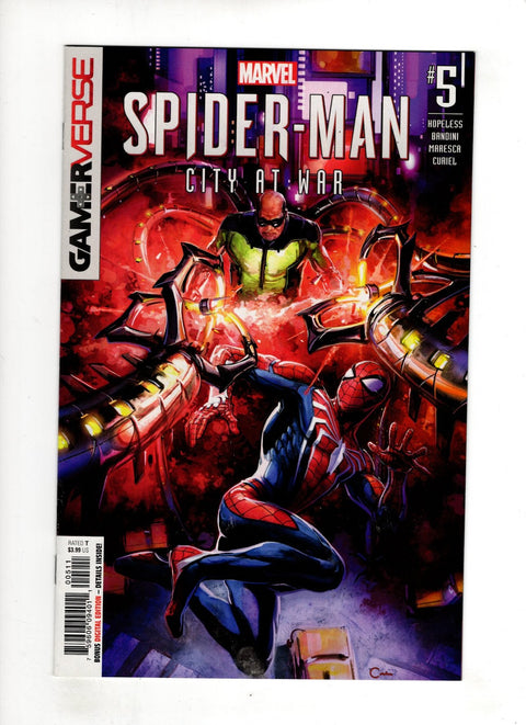 Marvel's Spider-Man: City At War #5 (Cvr A) (2019) Clayton Crain A Clayton Crain Buy & Sell Comics Online Comic Shop Toronto Canada