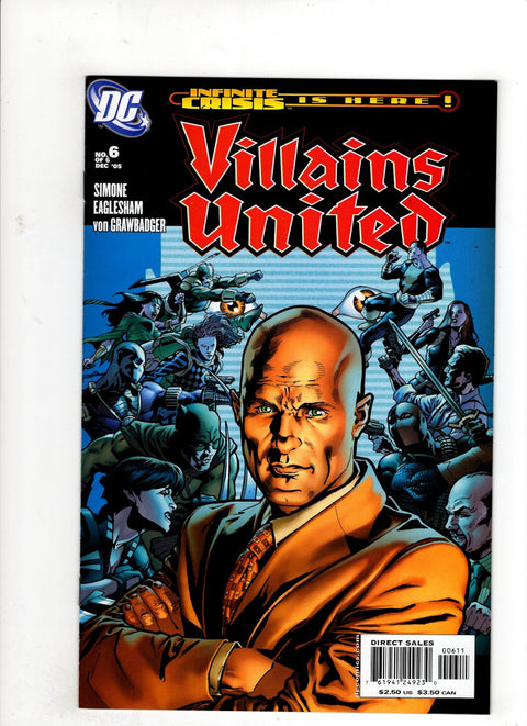 Villains United #6 (2005) J.G. Jones J.G. Jones Buy & Sell Comics Online Comic Shop Toronto Canada