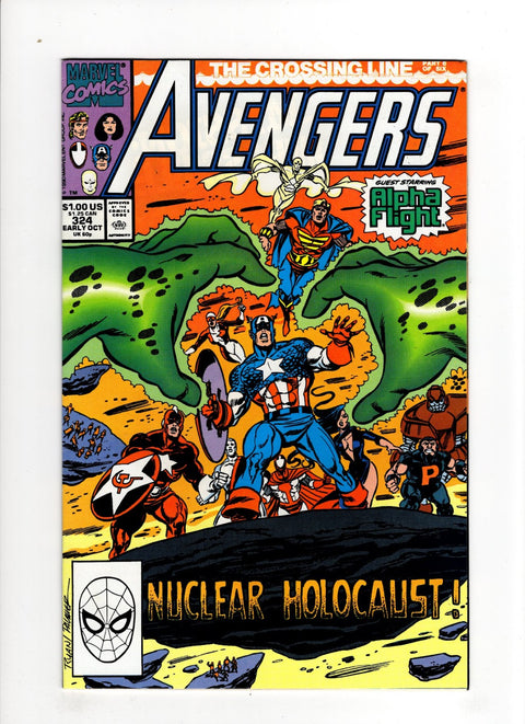 The Avengers, Vol. 1 #324 (1990) Buy & Sell Comics Online Comic Shop Toronto Canada