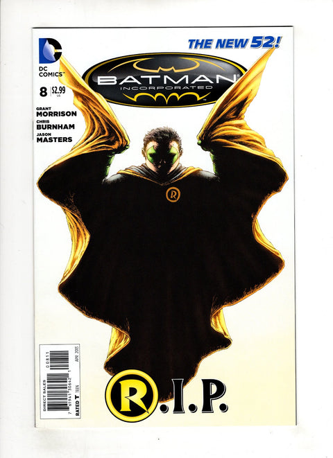 Batman Incorporated, Vol. 2 #8 (Cvr A) (2013) Chris Burnham A Chris Burnham Buy & Sell Comics Online Comic Shop Toronto Canada