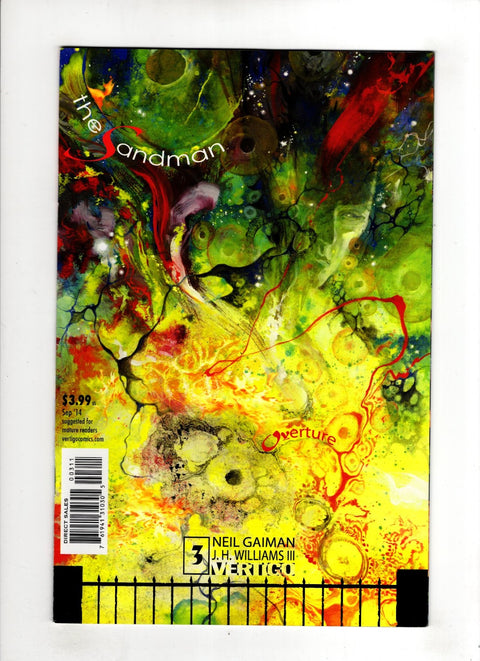 The Sandman: Overture #3 (Cvr A) (2014) J.H. Williams III A J.H. Williams III Buy & Sell Comics Online Comic Shop Toronto Canada