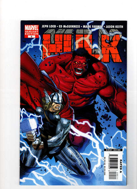 Hulk, Vol. 1 #5 (Cvr B) (2008) Olivier Coipel Variant B Olivier Coipel Variant Buy & Sell Comics Online Comic Shop Toronto Canada