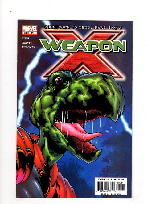 Weapon X, Vol. 2 #20 (2004) Buy & Sell Comics Online Comic Shop Toronto Canada