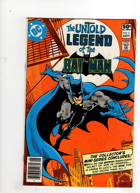 The Untold Legend of the Batman #3 (1980) Buy & Sell Comics Online Comic Shop Toronto Canada