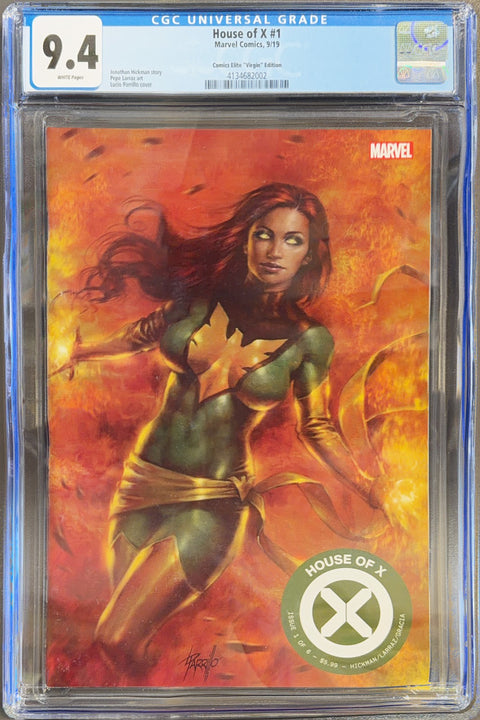 House of X #1 (CGC 9.4) (2019) AD Lucio Parrillo Exclusive Variant Buy & Sell Comics Online Comic Shop Toronto Canada