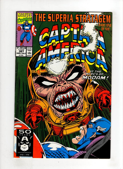 Captain America, Vol. 1 #387 (1991) Buy & Sell Comics Online Comic Shop Toronto Canada
