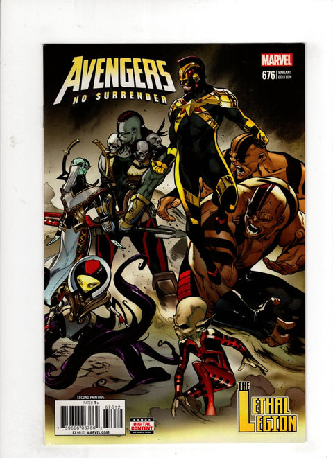 Avengers, Vol. 7 #676 (Cvr D) (2018) 2nd Print D 2nd Print Buy & Sell Comics Online Comic Shop Toronto Canada