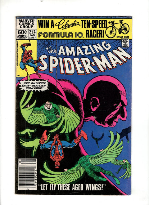 The Amazing Spider-Man, Vol. 1 #224 (1982) Buy & Sell Comics Online Comic Shop Toronto Canada