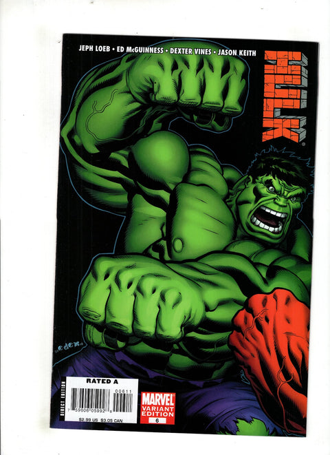 Hulk, Vol. 1 #6 (Cvr B) (2008) Ed Mcguinness Green Hulk Variant B Ed Mcguinness Green Hulk Variant Buy & Sell Comics Online Comic Shop Toronto Canada