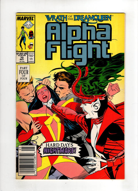 Alpha Flight, Vol. 1 #70 (1989) Buy & Sell Comics Online Comic Shop Toronto Canada