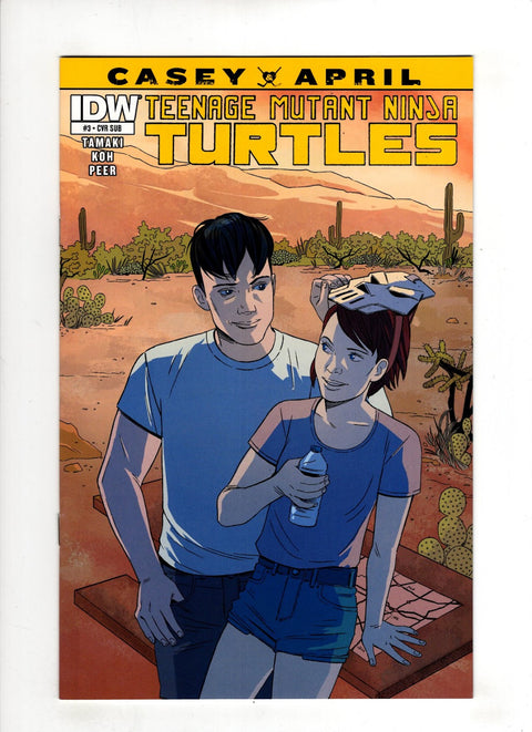 Teenage Mutant Ninja Turtles: Casey & April #3 (Cvr SUB) (2015) Subscription Variant SUB Subscription Variant Buy & Sell Comics Online Comic Shop Toronto Canada