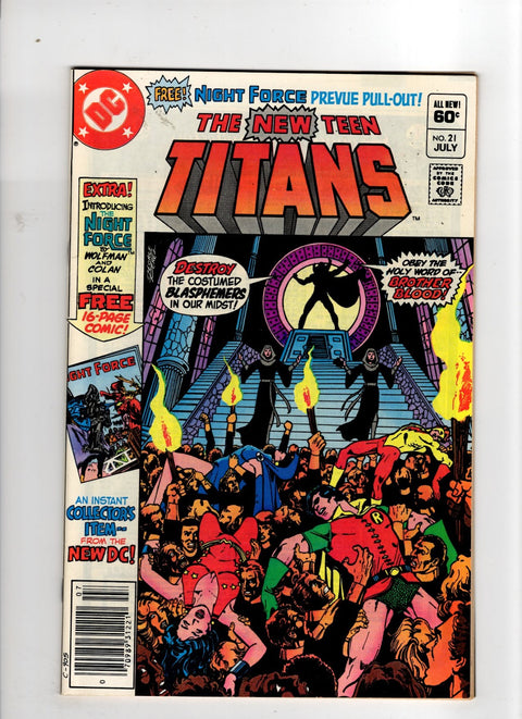 The New Teen Titans, Vol. 1 #21 (1982) Buy & Sell Comics Online Comic Shop Toronto Canada