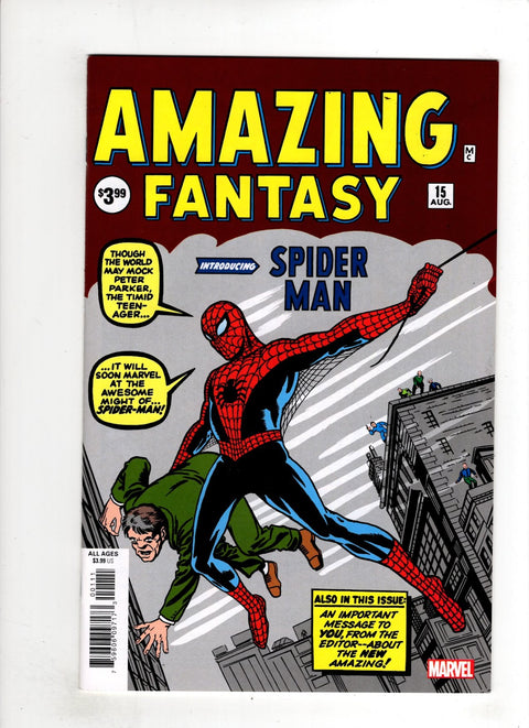 Amazing Fantasy, Vol. 1 #15 (2019) Facsimile Edition Facsimile Edition Buy & Sell Comics Online Comic Shop Toronto Canada