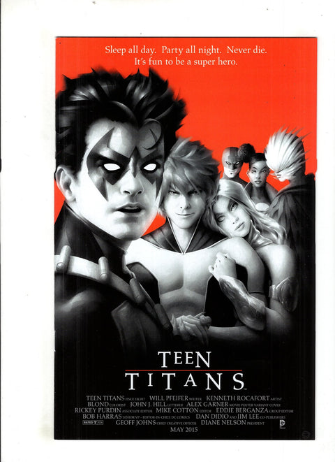 Teen Titans, Vol. 5 #8 (Cvr C) (2015) Alex Garner Lost Boys Movie Poster Variant C Alex Garner Lost Boys Movie Poster Variant Buy & Sell Comics Online Comic Shop Toronto Canada