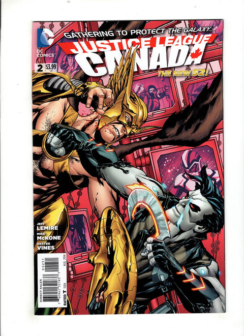 Justice League United #2 (Cvr E) (2014) Mike McKone Canada Variant E Mike McKone Canada Variant Buy & Sell Comics Online Comic Shop Toronto Canada