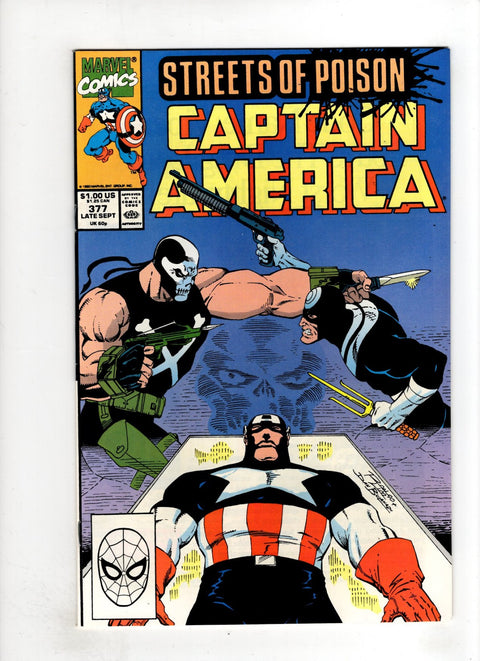 Captain America, Vol. 1 #377 (1990) Buy & Sell Comics Online Comic Shop Toronto Canada