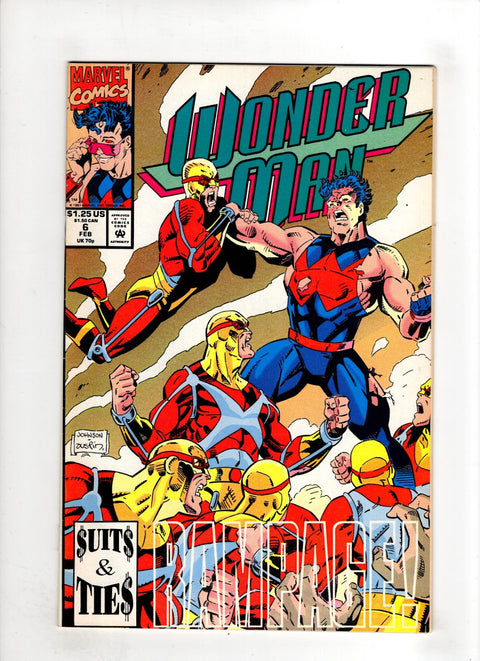 Wonder Man, Vol. 2 #6 (1992) Buy & Sell Comics Online Comic Shop Toronto Canada