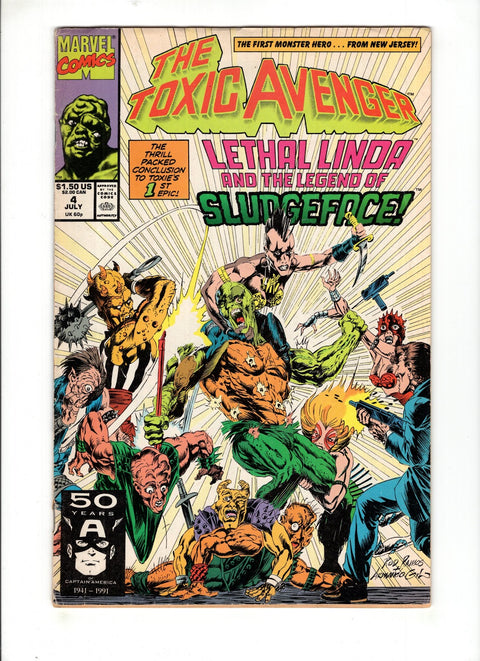 The Toxic Avenger #4 (1991) Buy & Sell Comics Online Comic Shop Toronto Canada