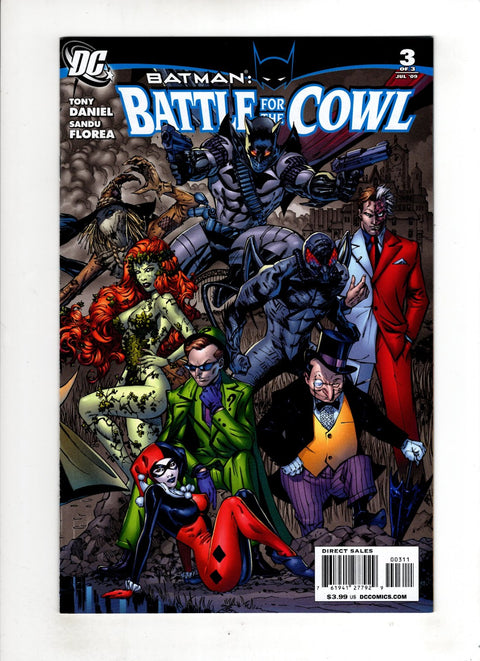 Batman: Battle for the Cowl #3 (Cvr A) (2009) Tony Daniel A Tony Daniel Buy & Sell Comics Online Comic Shop Toronto Canada