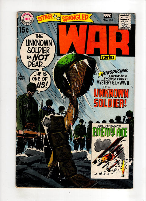 Star Spangled War Stories, Vol. 1 #151 (1970) Buy & Sell Comics Online Comic Shop Toronto Canada