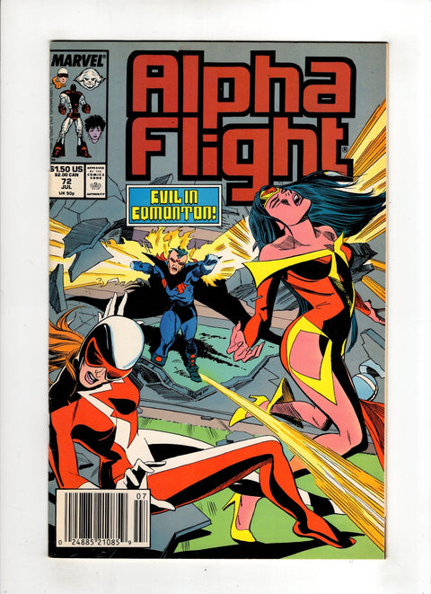 Alpha Flight, Vol. 1 #72 (1989) Buy & Sell Comics Online Comic Shop Toronto Canada