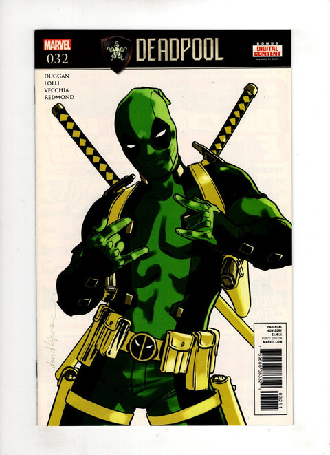 Deadpool, Vol. 5 #32 (Cvr A) (2017) David Lopez A David Lopez Buy & Sell Comics Online Comic Shop Toronto Canada