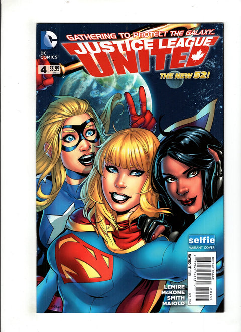 Justice League United #4 (Cvr C) (2014) Emanuela Lupacchino Selfie Variant C Emanuela Lupacchino Selfie Variant Buy & Sell Comics Online Comic Shop Toronto Canada