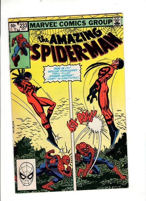 The Amazing Spider-Man, Vol. 1 #233 (1982) Buy & Sell Comics Online Comic Shop Toronto Canada